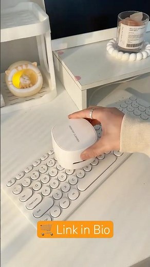 Wireless Handheld Desktop Vacuum Cleaner, Portable Smart Desktop Cleaning Robot for Home Use,