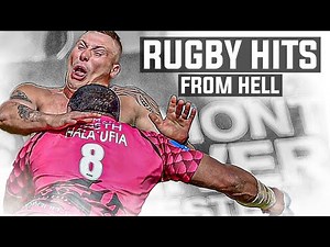 RUGBY HITS FROM HELL | Hardest Rugby Big Hits, Brutal Defence & Tackles