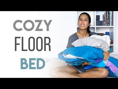 How to Make a Bed on the Floor