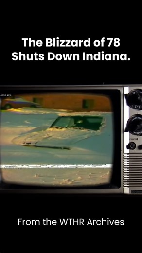 The Blizzard of 1978 hits Indiana. #1978 #blizzard #Indiana #winter #January #wthr | United State of Indiana
