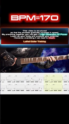 Megadeth - Holy Wars...The Punishment Due【Guitar TAB | BPM 170】