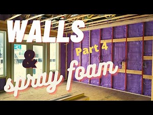 Walls and Spray Foam Insulation Part 4 | Flash & Batt, Half pound, Post Frame Homes