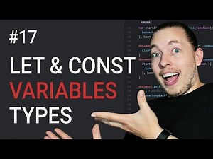 17: Let and Const Variables | JavaScript Block Scope and Function Scope | JavaScript Tutorial