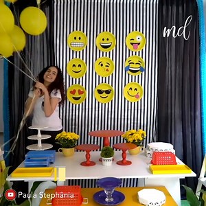 177K views · 1.2K reactions | You wouldn’t want to miss an emoji themed birthday party! | MetDaan | Facebook