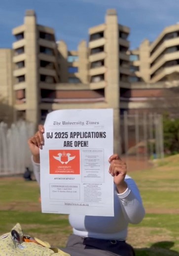 Applications for 2025 close on October 31st, apply on time (link in bio)! 🧡📚 #UJAllTheWay #ForYourNext #UJstudent #OrangeArmy