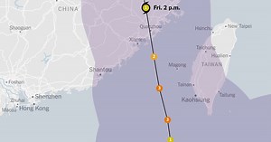 Typhoon Makes Landfall in China as Toll Rises in the Philippines