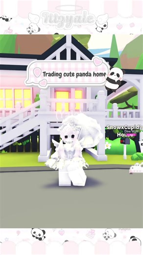 TRADED OFF | Trading panda cutecore esc queenslander home includes grind shop rooms ^^ ———————————————— I recently got back into building in adopt me as my first build back I wanted to do something simple yet cute !