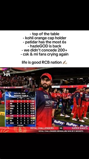 The defending champions are ruling in IPL 🗿#shorts #ipl2026 #shortsfeed #bangalore #rcb