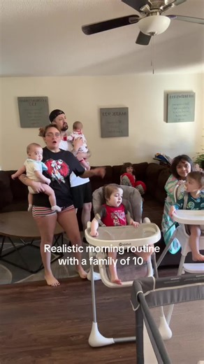 Realistic Morning Routine with a Family of 10