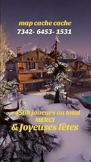 Mise à jour sur la map cache cache Winter Property ! Joyeuses fêtes #fortnite #fortnitemap #brainrot