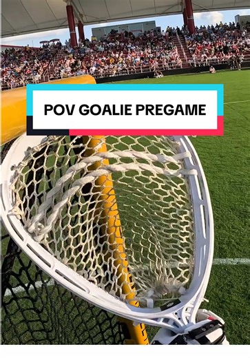 Satisfying Pregame Rituals for Lacrosse Goalies