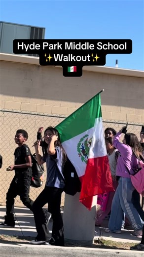 Hyde Park Middle School Walkout and Ice Protest