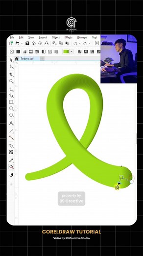 CorelDraw Daily Tips | Use Blend Tool. For more tips, please visit : @99creative.studio #coreldraw #coreldrawindonesia #coreldrawdesign #coreldrawtutorial #corel_draw #graphicdesigner #tipsdesain | 99 Creative Studio