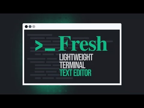 Fresh Launches as a New Terminal-First Text Editor