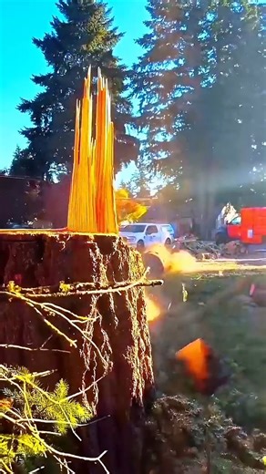 falling tree very fast chainsaw!#fall #tree #treefelling #chainsaw #woodworking #shortsfeed #shorts | Tree Cutting | Facebook