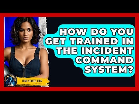 How Do You Get Trained In The Incident Command System? - High Stakes Jobs