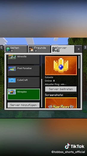 So spielst du auf Ziegel.Games in Minecraft