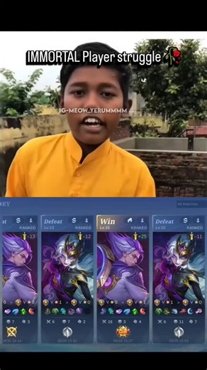 aniruddhayeram on Instagram: "IMMORTAL PLAYER 🥀🥀🥀 . . . . TAGS [ mobile legends, mlbb, mobile legends immortal, mobile legends funny memes, mobile legends rank pushing, moba legends 5v5, kairi kumar, mobile legends brainrot ] #mobilegendsbangbang #mlbbb #brainrot #fyp #explore #ai #viralvideos #viralreels"