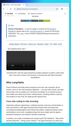 Stop One-Shot Investing: Build Smarter Research with LangAlpha