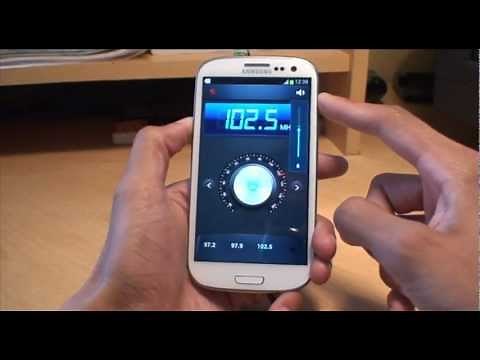 Samsung Galaxy S3: Radio App (SIII, i9300)