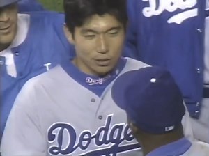 ⚾️On September 17, 1996 Dodgers right-hander Hideo Nomo no-hits the Rockies, 9-0, becoming the only big-league pitcher to accomplish the feat in the thin air of Coors Field. Nomo’s performance against Colorado is the best-attended no-no and is the only hitless game with a paid attendance of more than 50,000. Nomo's no-hitter remains as the only one in Coors Field, and was the last Dodger to throw a no-hitter until Josh Beckett completed one on May 25, 2014. The no-no was 1 of 2 Nomo tossed durin