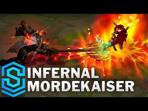 Infernal Mordekaiser (2019) Skin Spotlight - Pre-Release - League of Legends