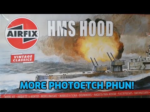 Scale Modelling Airfix 1/600 HMS Hood | Adding Photo Etch To The Boat Deck