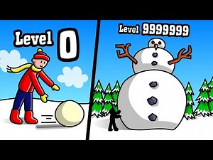 BIGGEST SNOWMAN POSSIBLE? Snowman Simulator // Roblox