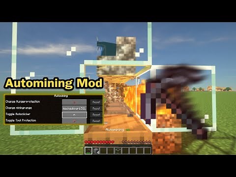 Minecraft 1.16.5 - Automining Mod