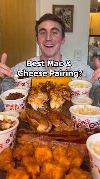 Best Mac & Cheese Pairing? #cheese #chicken #mukbang