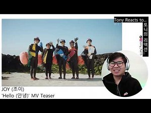 JOY (조이) - 'Hello (안녕)' MV Teaser Reaction 뮤직비디오 티저 리액션
