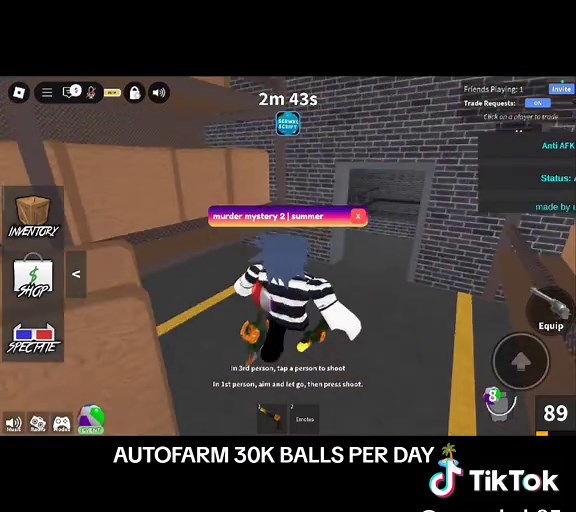 Script para MM2 Autofarm: Deltas y Beachballs