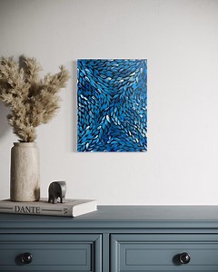 Aboriginal; Bush Medicine Leaves by Sharon Napanangka Butcher; 30cm X 23cm - Etsy Canada