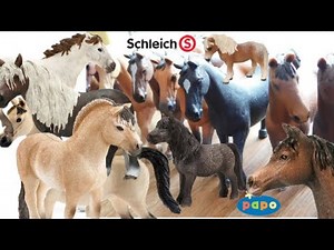 Collection tour all HORSES 2024 - SCHLEICH, PAPO, COLLECTA, SAFARI LTD, MOJO ...