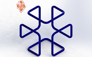 亦明图记：SolidWorks建模，立方体框架，命令还是扫描，重点是路径的绘制