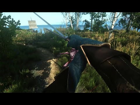 The Witcher 3: Wild Hunt - First Person Combat Mod Trailer