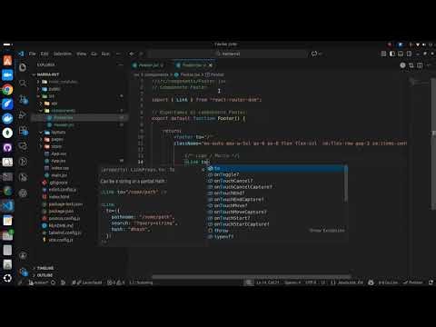 #frontend de Narria: Cap 2 - Componentente Footer.