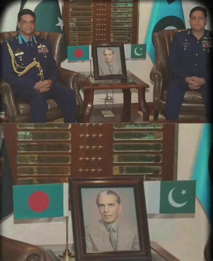 Bangladesh Air Chief visits Islamabad, meets PAF leadership to boost training & defence ties. #Bangladesh #Pakistan #BangladeshAirForce #PakistanAirForce 🇵🇰🇧🇩 | Developing Pakistan