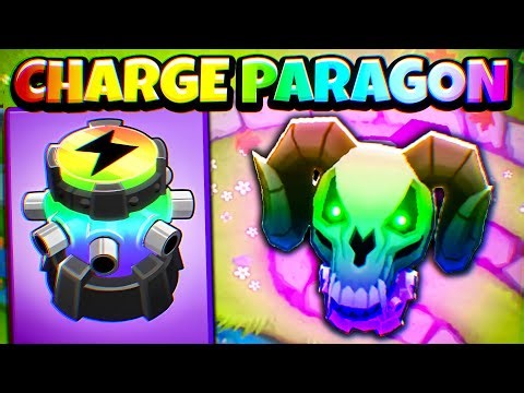The CHARGE TOWER PARAGON in BTD 6