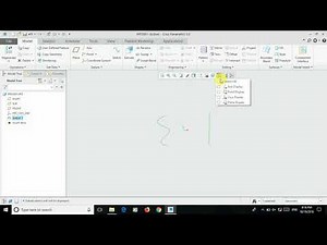 Sweep with multiple trajectories in Creo