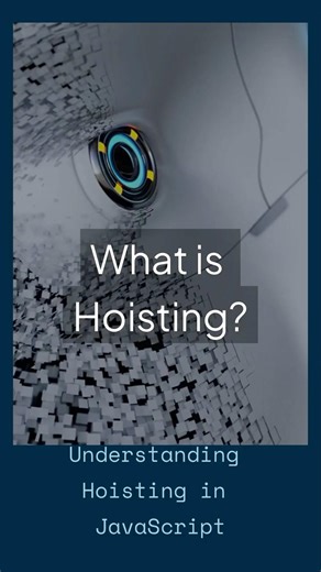 Lesson 8 — Hoisting Explained #javascript #js #programming #webdevelopment #learnjavascript #coding