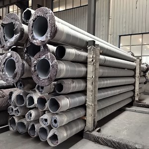 [Hot Item] 3m 4m 5m 6m Galvanized Circular Security Monitoring CCTV Camera Pole Smart Electrical Pole Stainless Steel