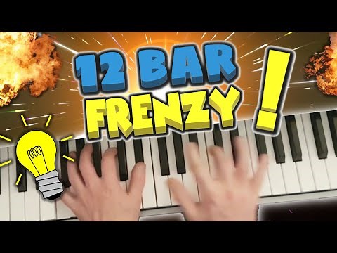 You CAN play 12 bar Piano Progressions ! Boogie Woogie Blues Rock n Roll Tutorial Piano Lesson