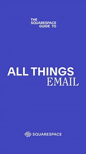 From acquiring customers, to deepening existing relationships, email is a direct, effective way to communicate with different audiences for your brand. Learn more about email marketing for your brand on MAKING IT: https://share.sqsp.link/Guide-To-Email-Marketing | Squarespace | Facebook