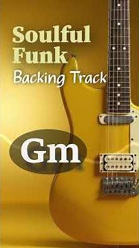 Funk Guitar Backing Track in Gm – Smooth Groovy Jam