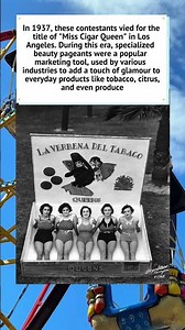 Miss Cigar Queen: 1937 Beauty Pageant