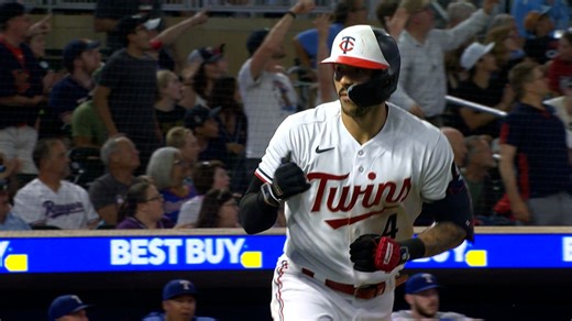 Twins score six runs in the 7th