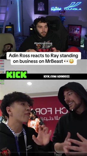 Adin Ross Reacts to Ray’s Business Stance with MrBeast