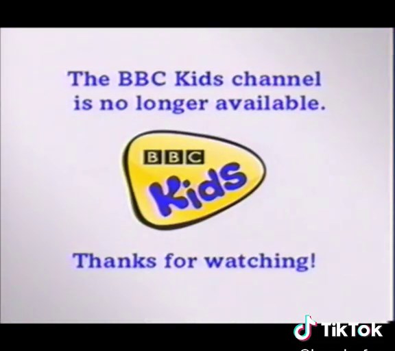 BBC Kids Shutdown (Dec 31 2018) The last few minutes.[360p]