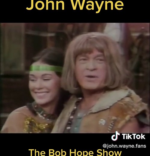 John Wayne in The Bob Hope Show